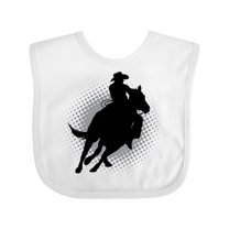 Inktastic Rodeo Rider Team Roping Boys Baby Bib