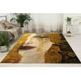thumbnail image 3 of The Golden Tears Rug, Woman Rug, Reproduction Rugs, Gustav Klimt Rug, Freya's Tears Rug ,Luxury Rug, Large Rug, Salon Rug, Woman Decor Rug, 2.3'x3.3' - 70x110 cm, 3 of 8