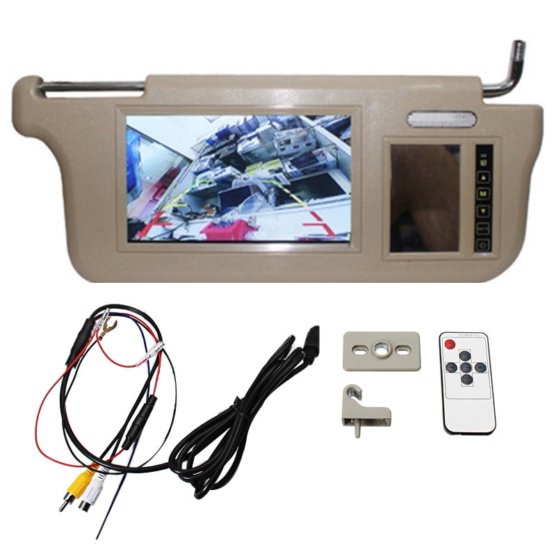 7 inch sun visor tft lcd monitor supplier