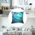 thumbnail image 5 of PIKWEEK  Butterfly Farmhouse Throw Pillow Covers, Wild Butterflies Set of 2 Cushion Case Pillow Cover for Bed  Couch Square Throw Pillowcases for Men Women Multiple specifications&nbsp; White, 5 of 7