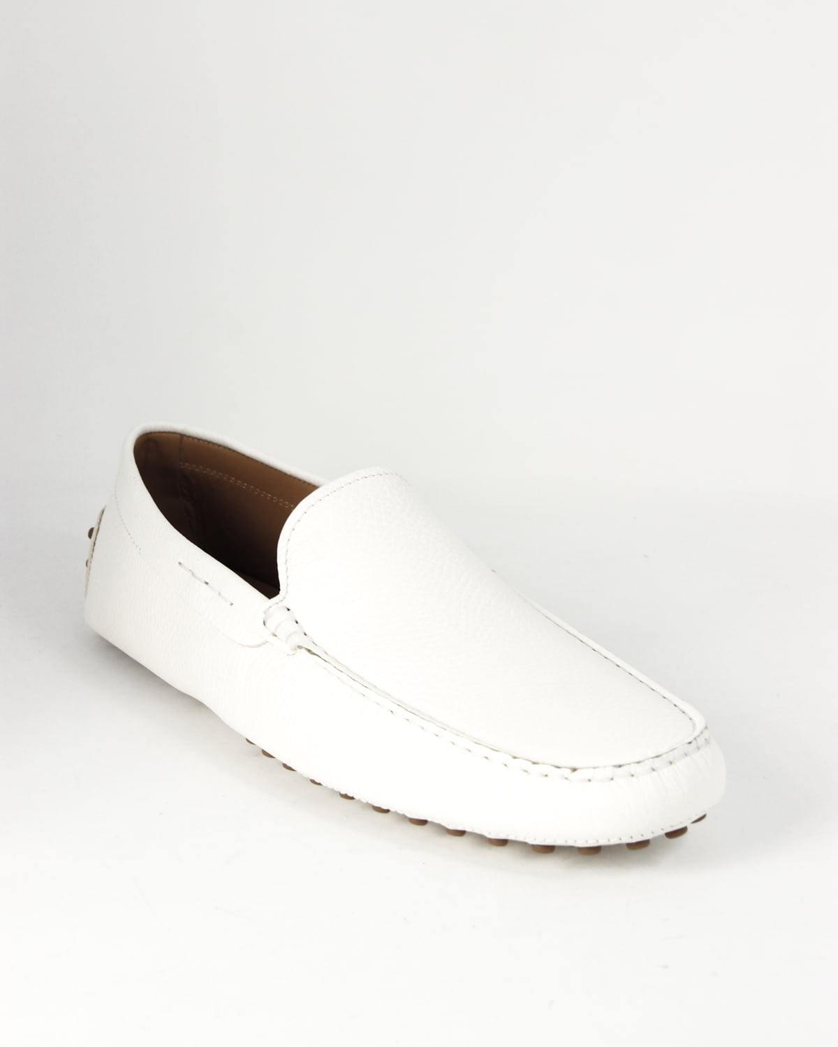 Tod's NUOVO Gommino White Leather 