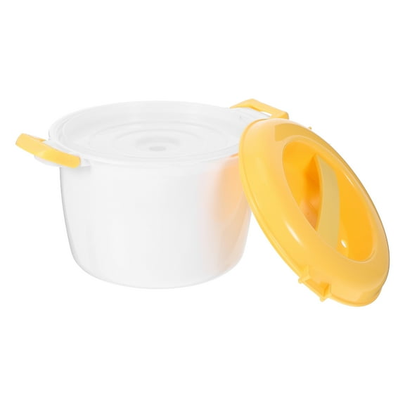 LOLIPPYY Microwave Rice Cooker Multi Purpose Design for Home Use Steaming Soups and Oatmeal