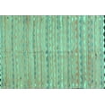 thumbnail image 1 of Ahgly Company Indoor Rectangle Southwestern Turquoise Blue Country Area Rugs, 8' x 10', 1 of 4