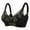 Black, variant on Hrsba Womens Summer Bra,Plus Size Bra for Womens,Woman's Embroidery Back Buckle Thin Style Ventilate Bra Without Steel Rim
