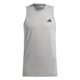 thumbnail image 1 of Camiseta adidas Training Essentials con el logotipo Feel Ready para hombre, gris, 1 of 8