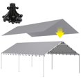 thumbnail image 1 of Cubierta de Repuesto para Toldos de Cochera DWALE 10x20 pies Impermeable, 1 of 7