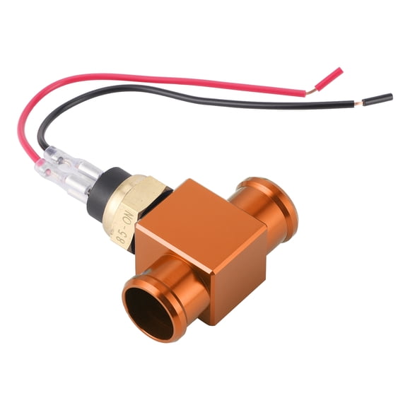 Motorcycle Water Temperature Sensor, Thermostat Water Temperature Switch Radiator Coolant Fan Temp Sensor for Motorcycle ATV Off Road Vehicle