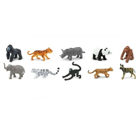 UPC: 0095866002305 | Endangered Species Land Animals Toob Mini Figures Safari Ltd