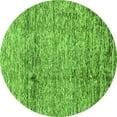 thumbnail image 1 of Ahgly Company Indoor Round Abstract Green Modern Area Rugs, 5' Round, 1 of 4