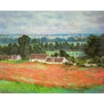 thumbnail image 2 of Monet, Claude 18x15 Black Ornate Wood Framed with Double Matting Museum Art Print Titled - Poppies-Giverny 1885, 2 of 4