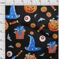 thumbnail image 3 of oneOone Polyester Spandex Black Fabric Halloween Fabric For Sewing Printed Craft Fabric By The Yard 56 Inch Wide, 3 of 4