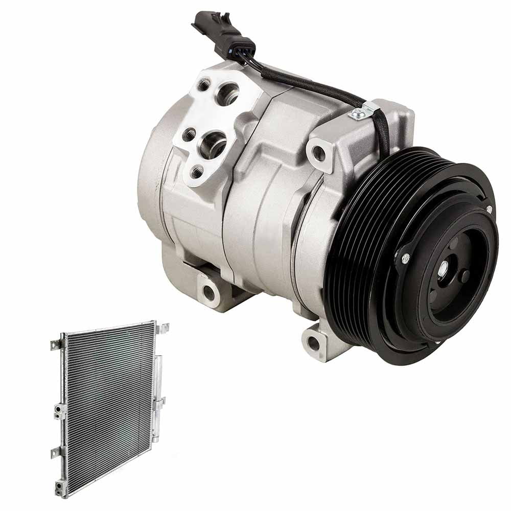 For Ram 2500 3500 AC Compressor w/ A/C Condenser & Drier - BuyAutoParts