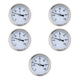 thumbnail image 1 of Eigraketly Heating Hot 120º Stainless Installation Waterproof Dial Gauge 63mm Steel Temp Easy High-precision Type1 NO1, 1 of 6