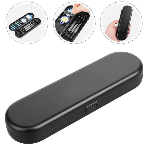 DEEPCRAFF portable storage Darts Case Plastic 2Pcs for Darts Enthusiasts
