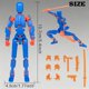 thumbnail image 4 of Set de figuras de acción Aminexus T13 Titan13 de 6 piezas con accesorios, 4 of 9