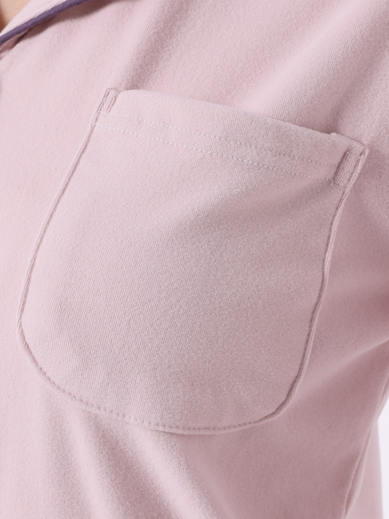 DARING DIVA Pajamas Set Winter Fleece Warm Long Sleeve Sleepwear XS Pink