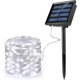 thumbnail image 1 of Guirnaldas de luces alimentadas por energía Solar para exteriores, 200led, 20m, luces de cadena impermeables para el hogar, jardín al aire libre, boda y fiesta de Navidad, blanco frío Rojo Verde Cocina, Decoración y Otros, 1 of 5