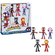 Marvel Spidey and His Amazing Friends Hero Collection Pack, 5 Action Figures, Super Hero Toys, Spider-Man Toys