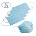 thumbnail image 1 of 50 Pcs Masques Sanitaires Jetables 3 Couches Confortables, 1 of 5