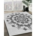 thumbnail image 2 of Ahgly Company Indoor Rectangle Patterned Gray Novelty Area Rugs, 3' x 5', 2 of 6