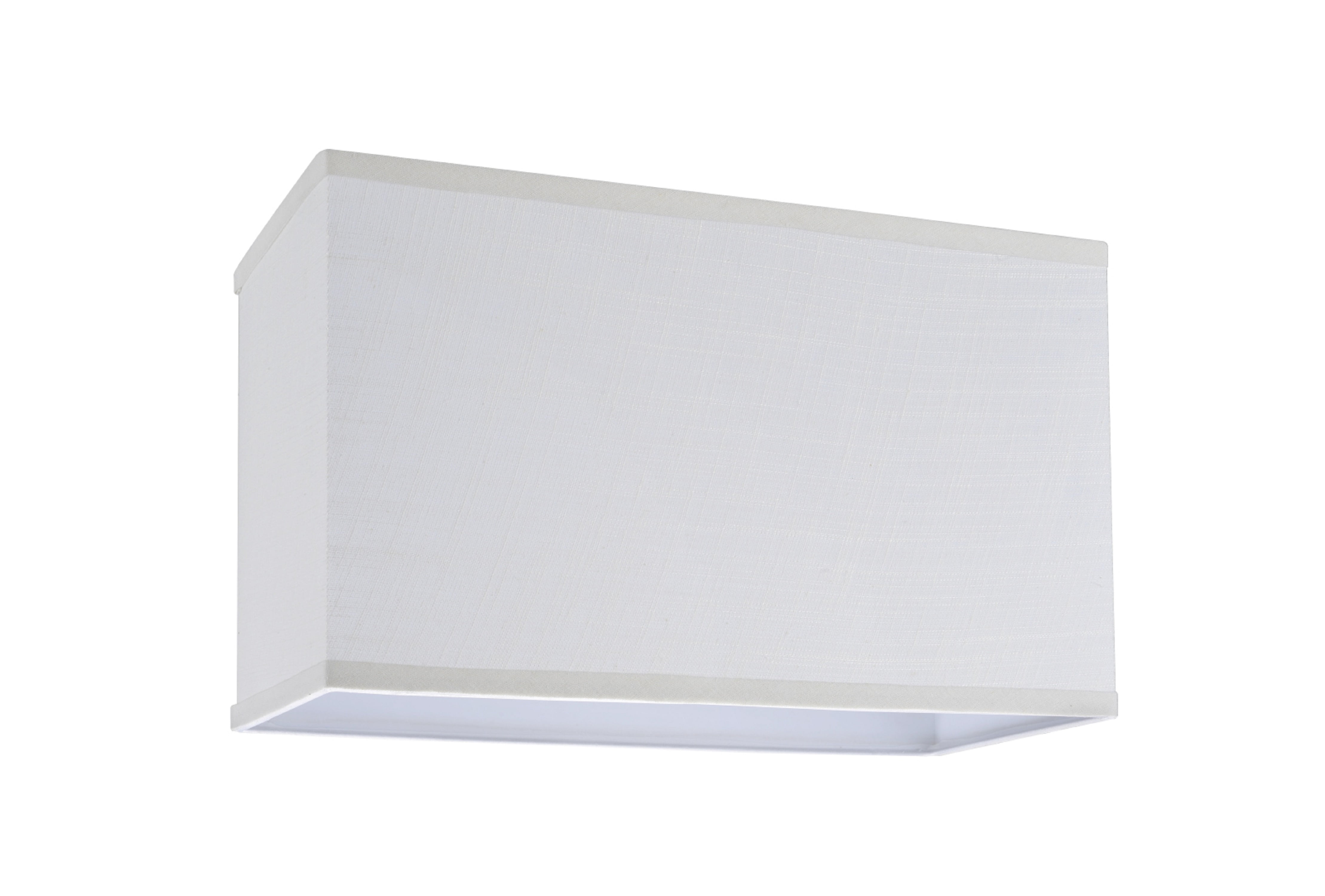 Aspen Creative Corporation 16'' Linen Rectangular Lamp Shade