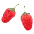 thumbnail image 1 of Tachiuwa Fruit r Musical Maracas for Kids Early Musical Learning Educational Toys - Strawberry, 1 of 9