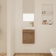 thumbnail image 2 of Soft Close Doors Bathroom Vanity With Sink,16 Inch For Small Bathroom, 2 of 9