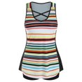 thumbnail image 4 of adviicd Tankini Tops Womens Flowy Tankini Tops Only - Modest Bathing Suit Loose Fit Swimsuit Swim Tops No Bottom 2026(Multicolour,XXL), 4 of 9