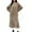 Coffee, variant on Warm Plush Nightgowns for Women Flannel Warm Winter Robe Soft Fleece Pajamas Dress with Pockets Coffee L