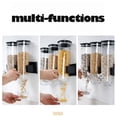 thumbnail image 3 of Fareti Cereal Dispenser Wall Mounted, Candy Machine Grain Dispenser, Dry Food Snack Wall Mount Cereal Storage Container for Kitchen Food Store Coffee Beans Store, 3 of 4