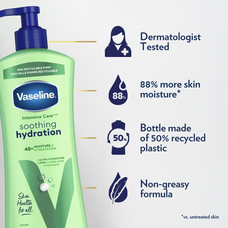 ボディローション Vaseline lotion 3x ヴァセリン アドバンスドリペア ボディローション 3本セット