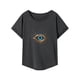 thumbnail image 3 of Camiseta de mujer con cuello redondo, camiseta básica de recuerdo para desplazarse, trabajar, caminar S, 3 of 6