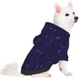 thumbnail image 2 of Sikiie Glittering Purple Starfield Dog Hoodie,Dog Clothes,Dog Sweatshirt ,Dog Shirt, Dog Clothes for Puppy Kitten Small Dogs Cats-XX-Large, 2 of 7