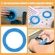 thumbnail image 5 of Juego de 6 juntas para válvulas de llenado, repuestos para inodoros, componentes de descarga, anillo de sellado, 5 of 6