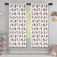 thumbnail image 5 of Blackout Kids Curtains,White Cow Dot Pattern Childrens Insulated Curtains Set Of 2,Bedroom Essentials,Toddler Room Decor 42x63in(106x160cm), 5 of 5