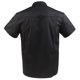 thumbnail image 4 of Chaqueta De Chef De Manga Corta Con Doble Botonadura Para Hombre Y Mujer, Uniforme De Cocinero Para Restaurante M, Manga Corta Negra Sunnimix Chaqueta de chef unisex, 4 of 8