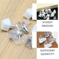 thumbnail image 3 of EXHUMKY 100Ud Pernos De Estante Plásticos Resistentes Para Soporte De Repisas En Gabinete, 3 of 8
