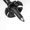 thumbnail image 4 of Neries senderismo palos telescópicos alpenstock para ancianos aluminio cuerpo corrosión resistente a la corrosión ligero deportes al aire libre trekking obsidiana negro Advancent OD003189-03, 4 of 7