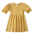 thumbnail image 5 of Bigetiay Girls Summer Dresses Fashionable Casual Wear for Kids Outdoor Party Daily Outfit, Size 4-5 Years, 5 of 5