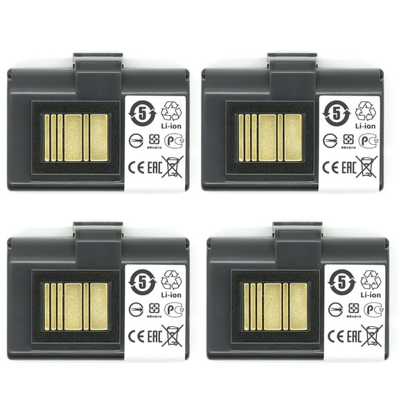 4PCS Replacement Battery QLN320 QLN220 ZQ510 ZQ520 For Zebra P1051378 P1031365-021 2600mAh