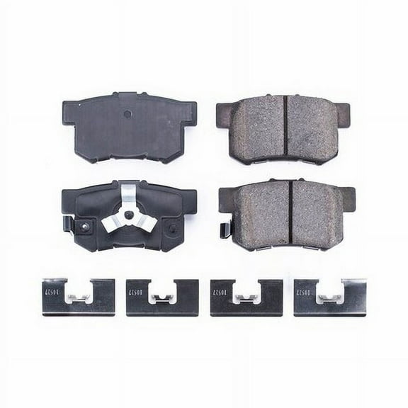 PowerStop 17-1086 Disc Brake Pad Set Acura, Honda (FWD) Disc Brake Pad Set - Rear