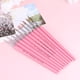 thumbnail image 4 of EeaseMX 4 pinceles con punta de pelo de lobo, pinceles profesionales para detalles finos, pintura y dibujo (rosa), 4 of 7