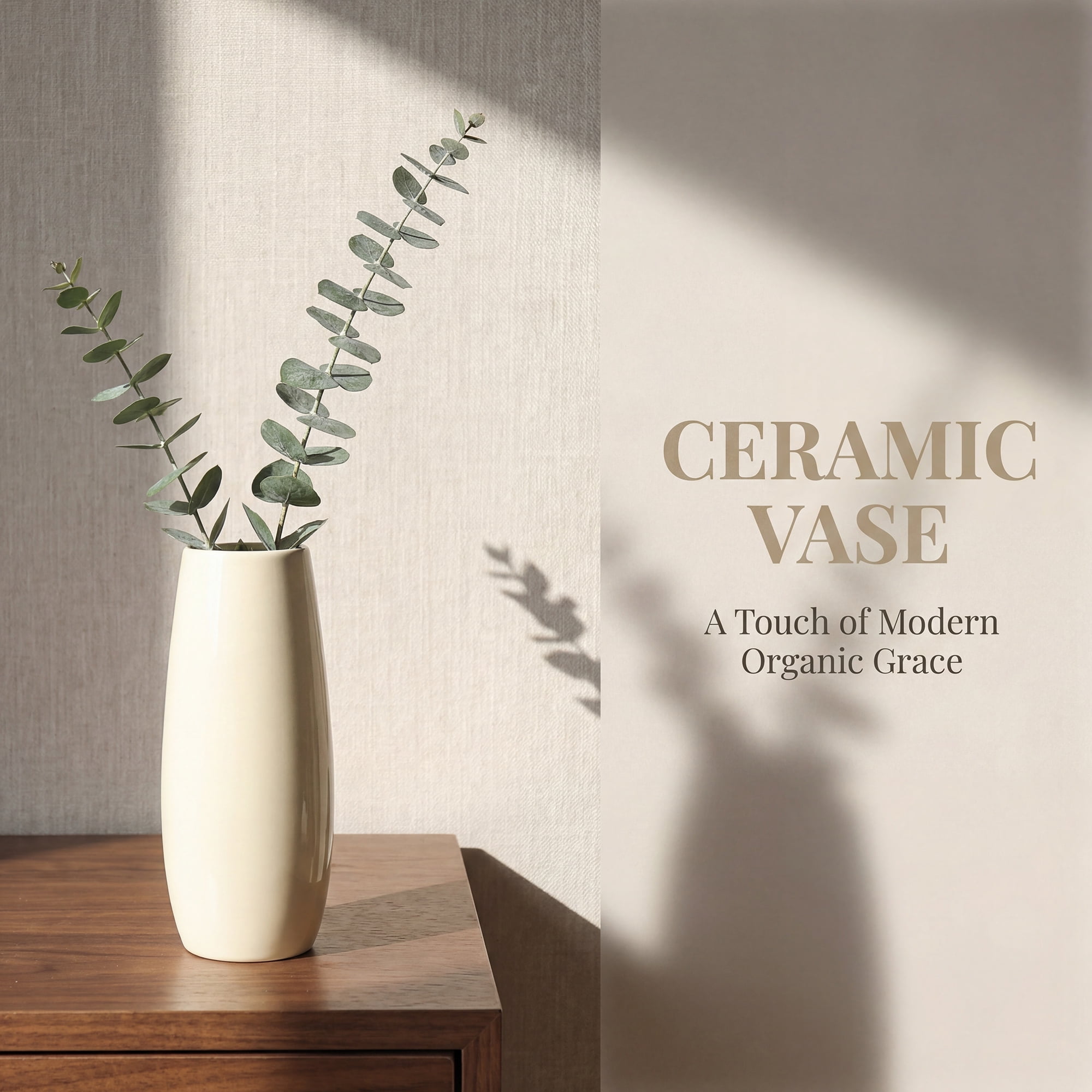 Unique Bargains Matte Ribbed Cylinder Vases Cream Yellow 3.4"L x 3.4"W x 7.9"H