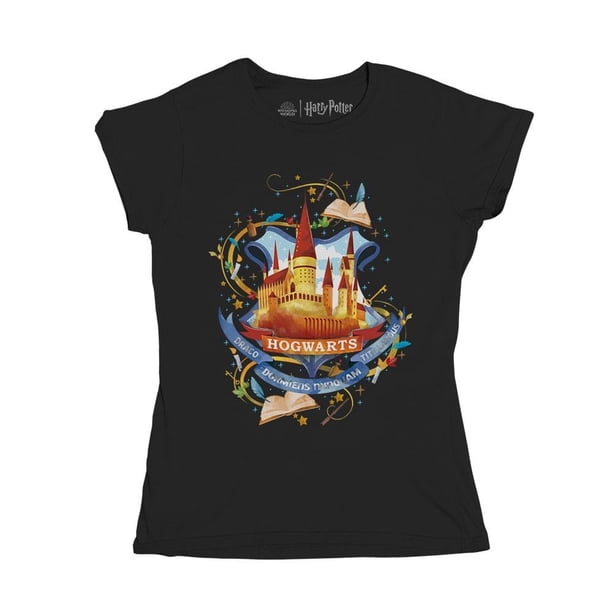 Playera Fan Army Harry Potter Talla 8 dormiens manga corta negro