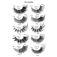 thumbnail image 6 of jiaroswwei 5 Pairs Lashes Natural 3D Effect Easy to Use Charming Dense Curly Simulated Makeup Fake Eyelashes, 6 of 8