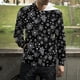 thumbnail image 3 of Sudadera con capucha y cremallera con copos de nieve navideños para hombre y mujer, sudaderas con capucha con estampado 3D, abrigos para niño y niño, ropa de calle con capucha y cremallera, 3 of 5