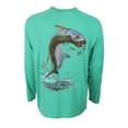 thumbnail image 2 of HOOK M' GRAPHIC TEE GRAY MIST SNOOK2 2XL, 2 of 8