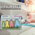 thumbnail image 1 of Cuadros Decorativos 4 Uds cinta al bies fabricante 6mm 12mm 18mm 25mm artesanía DIY Patchwork tela ribete dispositivo Ehuebsd Nuevos Originales, 1 of 9