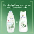 Dove Invigorating Long Lasting Gentle Body Wash, Aloe and Eucalyptus