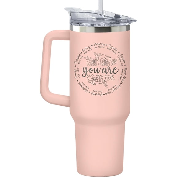 Christian Gifts for Women - Religious Gifts for Women - Birthday Gifts for Mom, Grandma, Sister, Friend, Coworker - Christmas Gifts for Women - Inspirational Spiritual Catholic Gifts - 40 Oz Tumbler